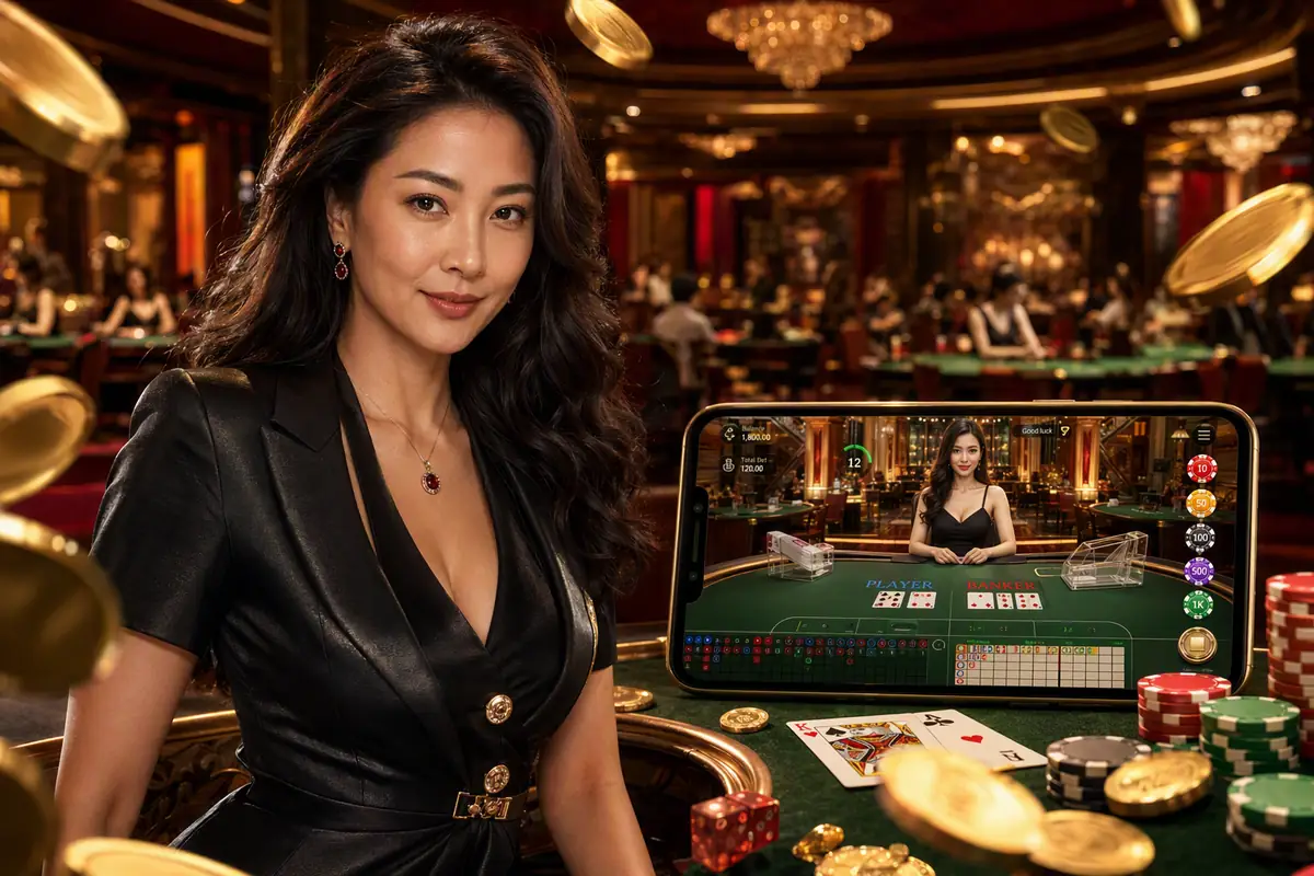 cium918 Casino meja baccarat dealer langsung